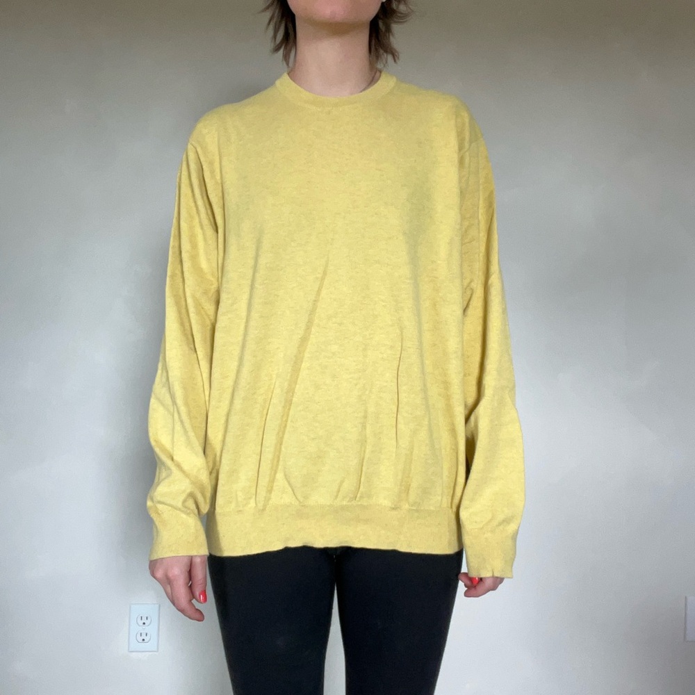 Crown & Ivy Beige Crewneck Sweater
